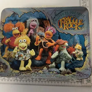 Vintage 1984 Jim Henson's Fraggle Rock metal lunchbox
