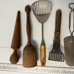 Vintage lot of kitchen utensils