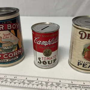 Lot of three vintage banks
