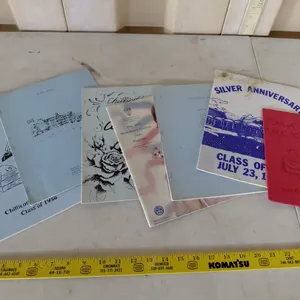 Class Of 1958 & 1963 Class Reunion Books From Chillicothe High School