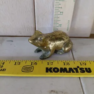 Brass Frog 3.5''X2''X1.5''
