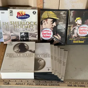 Assorted Sherlock Holmes DVDs
