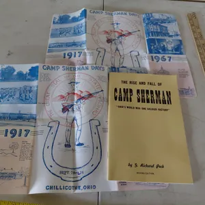 1972 The Rise & Fall Of Camp Sherman ''Ohio's World War One Soldier Factory'' By Richard Peck