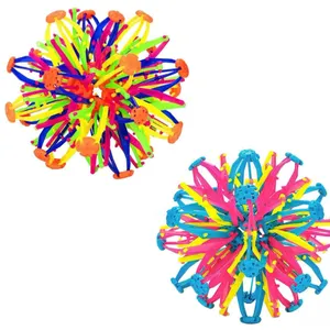 2PCS Expandable BreathingColorful Inflatable Ball Expandable Magic Ball - Stress Reliever