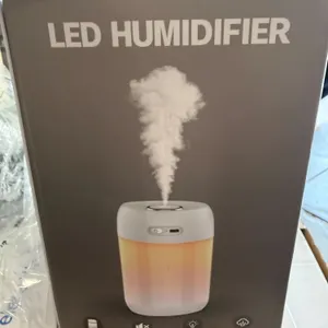 Humidifier with Night Light For Bedroom, USB Rechargeable