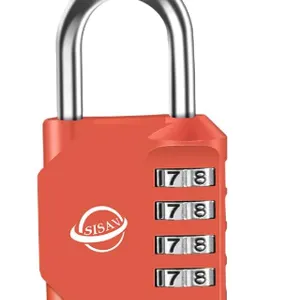 Combination Lock 4 Digit Outdoor Combination Padlock
