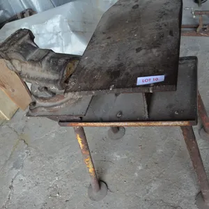 Large Vise, Homemade Anvil on Stand