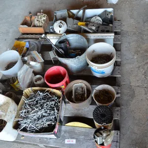 Pallet of Ardox Nails, Screw, Nails, Hinges, Switches etc.