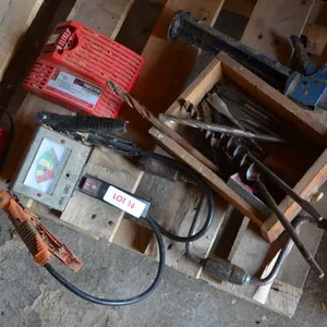 Caulking Gun, Wood Auger Bits, 2 Power Plus Charger, SPX OTC Battery Tester
