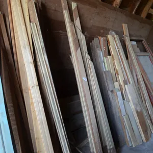Assortment of Mouldings, Door Hinges, Screen Door, plywood