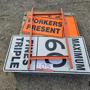 Construction Signs
 UNRESERVED