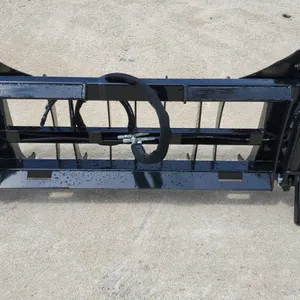OFFSITE - 60 inch root rake grapple skid steer hookup