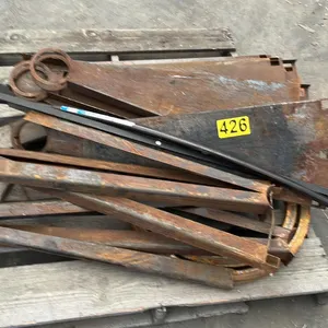 OFFSITE - Approximately 13 pieces of steel originally designed for spiral staircase.