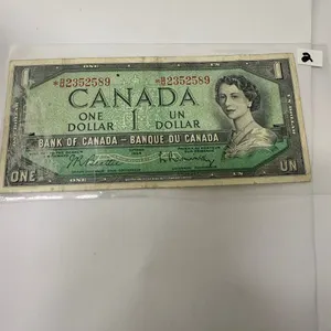 1954 Canadian One Dollar Bill