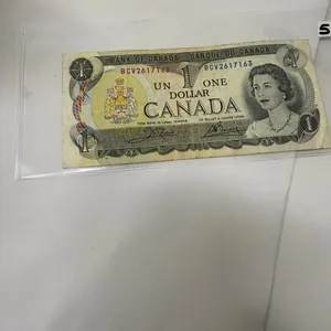 1973 Canadian One Dollar Bill