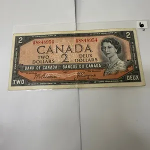 1954 Canadian Two Dollar Bil