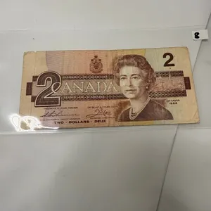 1986 Canadian Two Dollar Bil