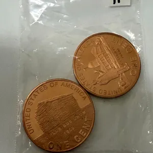 (2) One Ounce Copper Rounds