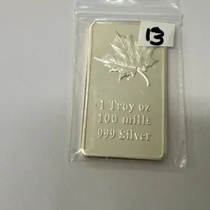 One Ounce Silver Plated Bar **Please Note Plated**