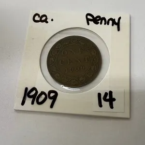 1909 Canadian Big Penny