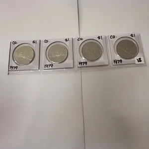 (4) 1979 Canadian One Dollar Coins