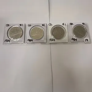 (4) 1984 Canadian One Dollar Coins