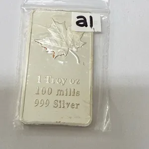 One Ounce Silver Plated Bar **Please Note Plated**