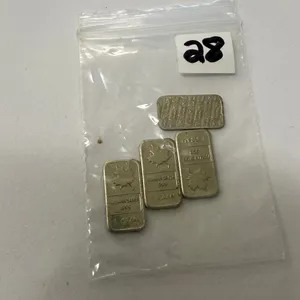 (4) German Silver Gram Bars