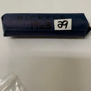 1963 Canadian Nickel (Roll) Coins
