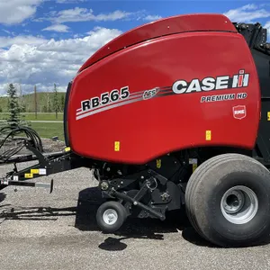 2022 CASE IH RB565 Premium HD Round Baler w/ Netwrap & Twine, 1 Owner