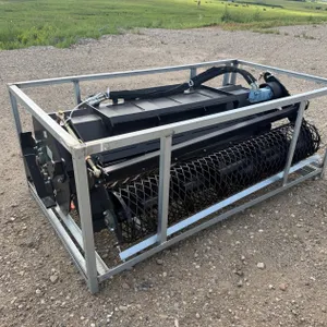 72" Skid Steer Rotary Tiller