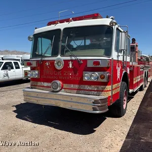 1987 Sutphen TS-100 ladder fire truck