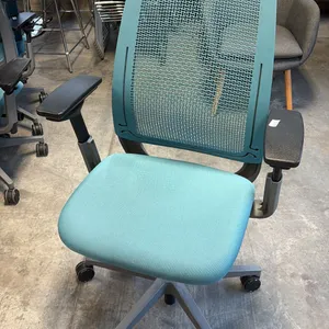 TEAL STEELCASE AMIA AIR ERGONOMIC TASK CHAIR
