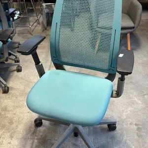TEAL STEELCASE AMIA AIR ERGONOMIC TASK CHAIR