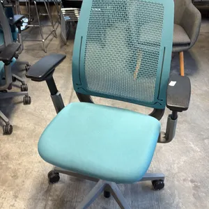 TEAL STEELCASE AMIA AIR ERGONOMIC TASK CHAIR