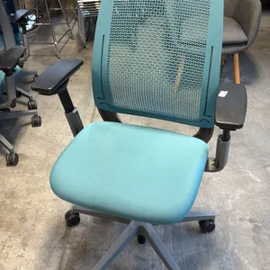 TEAL STEELCASE AMIA AIR ERGONOMIC TASK CHAIR