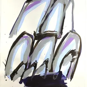 GRAHAM CANTIENI  ABSTRACT COMPOSITION 1996