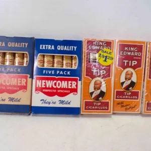 2 New Old Stock NEWCOMER Perfecto Mild Cigars