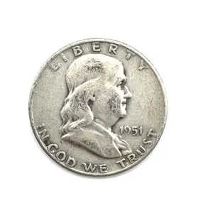 1951-D Franklin Half Dollar
