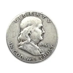 1951-S Franklin Half Dollar