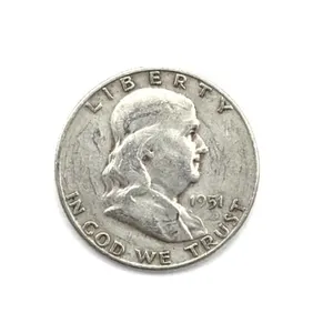 1951-S Franklin Half Dollar