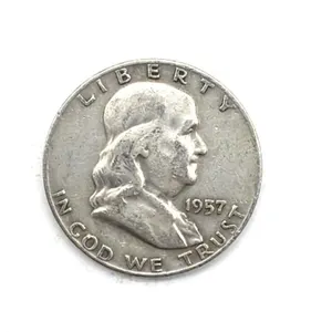 1957-D Franklin Half Dollar
