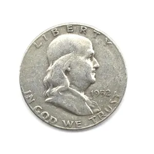 1952-S Franklin Half Dollar