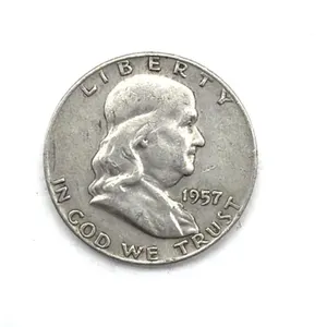 1957-D Franklin Half Dollar