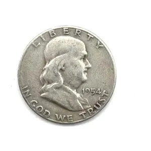 1954-S Franklin Half Dollar
