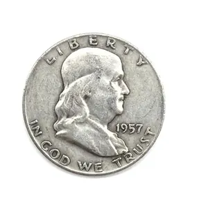 1957-D Franklin Half Dollar