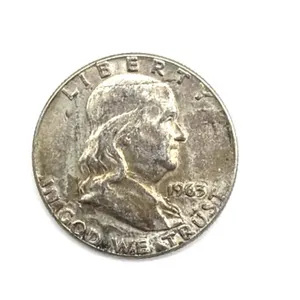 1963 Franklin Half Dollar