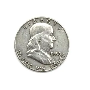 1958-D Franklin Half Dollar