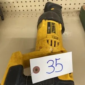 DEWALT 20 V RESIPSAW (NO BATT)