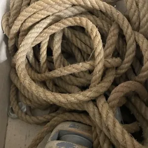 ROPE W WOOD PULLEY